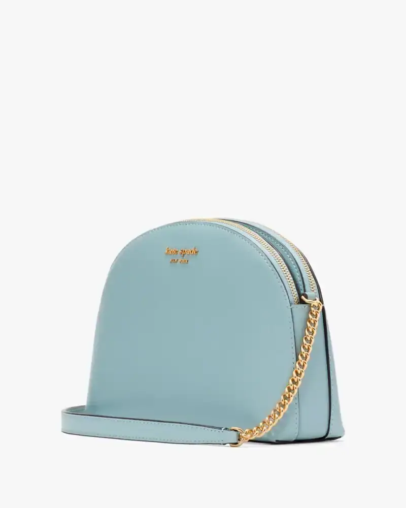 Morgan Double Zip Dome Crossbody