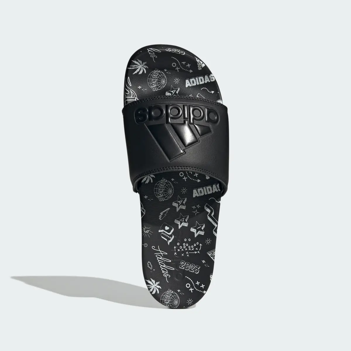 Adidas Adilette Comfort Sandals. 3