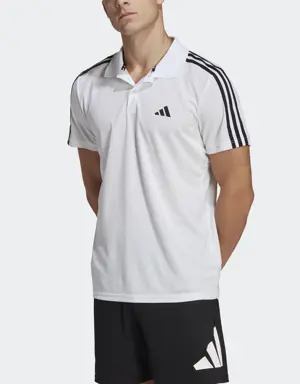 Training Essentials Piqué 3-Stripes Training Polo Tişört