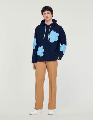 Floral pattern hoodie Login to add to Wish list