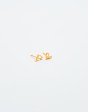 Gap Gold Initial Earrings multi