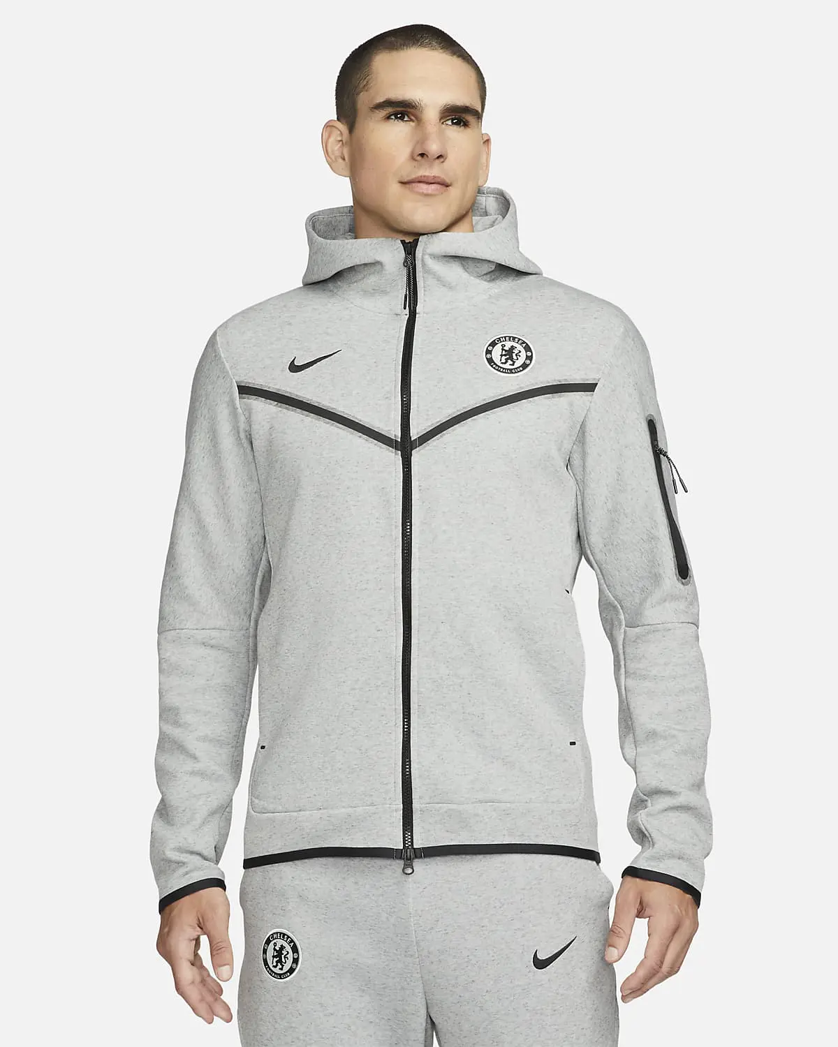 Nike Chelsea F.C. Tech Fleece Windrunner (wersja trzecia). 1