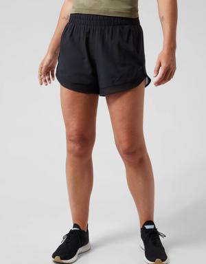 Mesh Racer Run High Rise 3 Short black