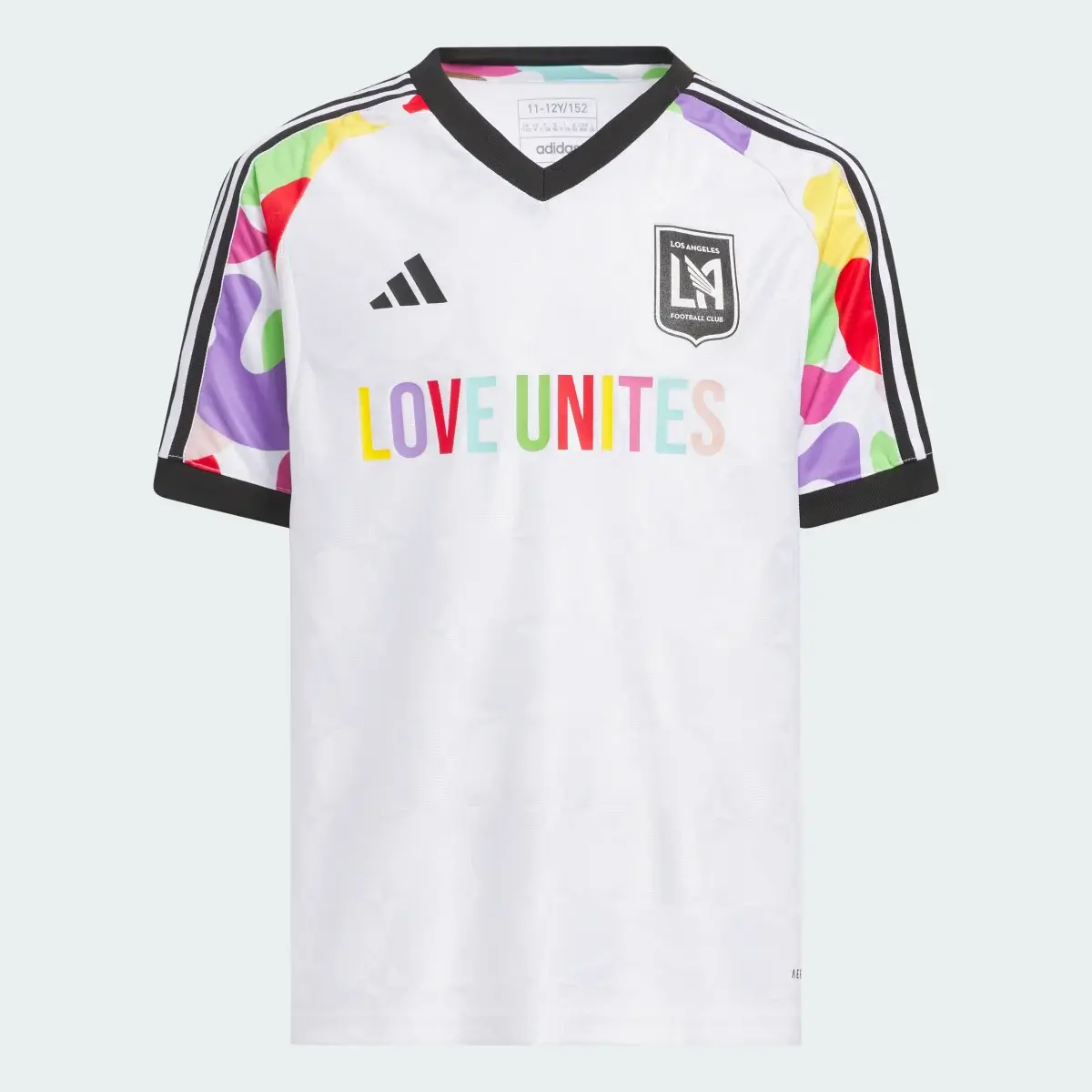 Adidas Los Angeles FC Pride Pre-Match Jersey. 1