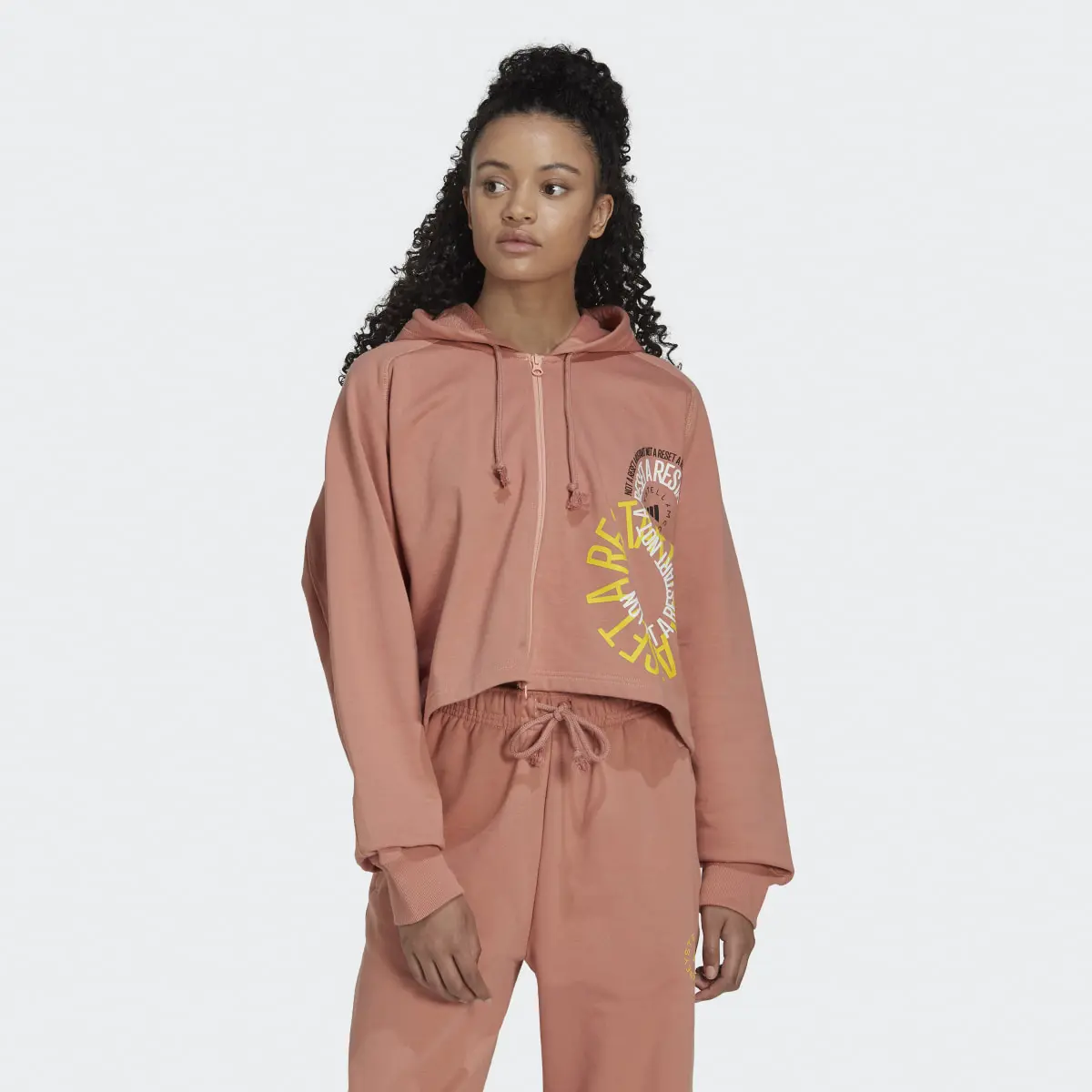 Adidas by Stella McCartney Cropped Hoodie. 2