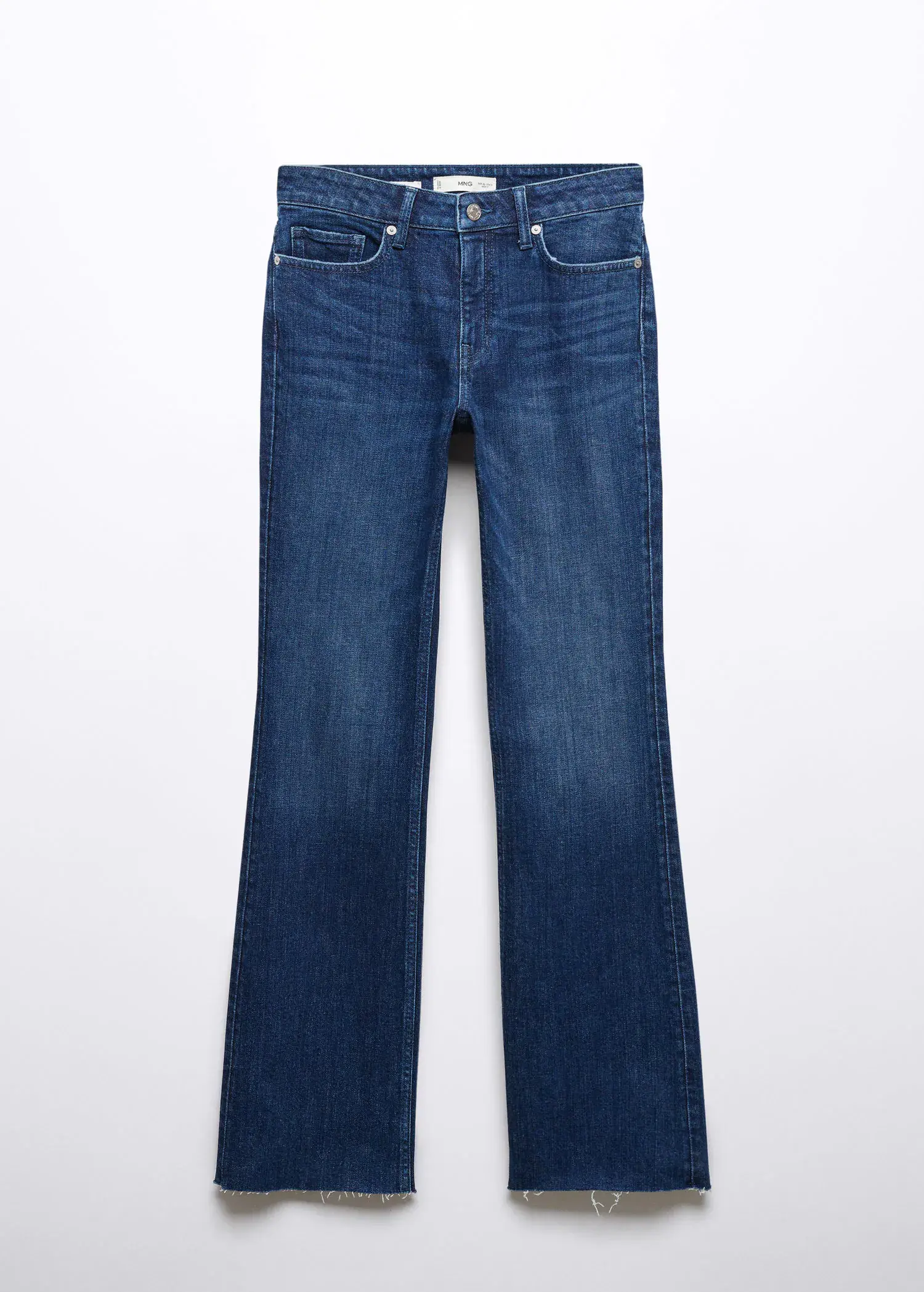 Mango Jeans flare taille normale. 1