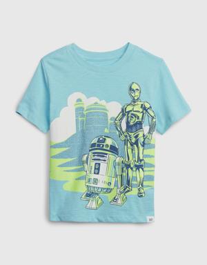 babyGap &#124 Star Wars&#153 100% Organic Cotton Graphic T-Shirt blue