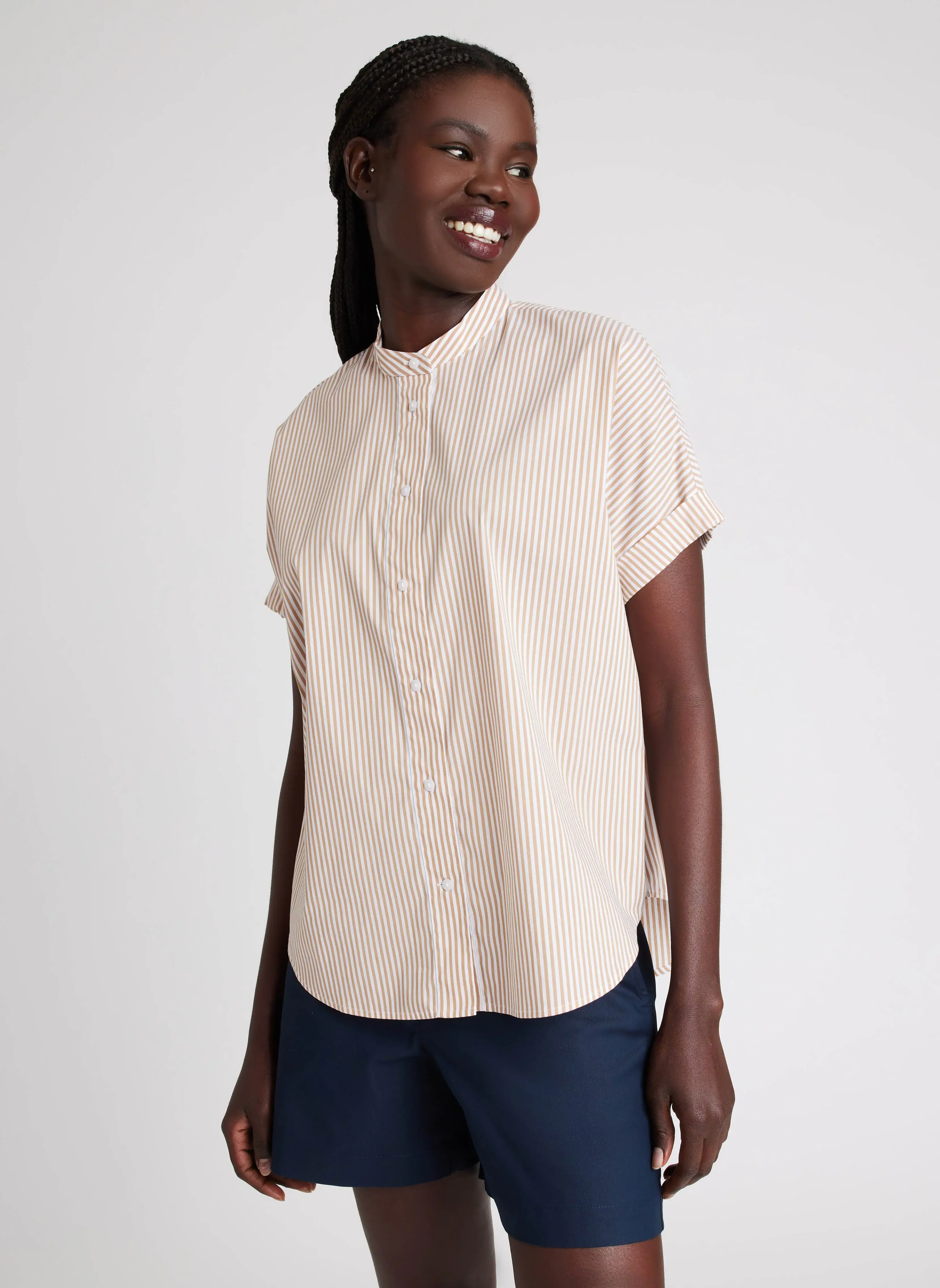 Kit And Ace Keep It Cool Short Sleeve Blouse. 1