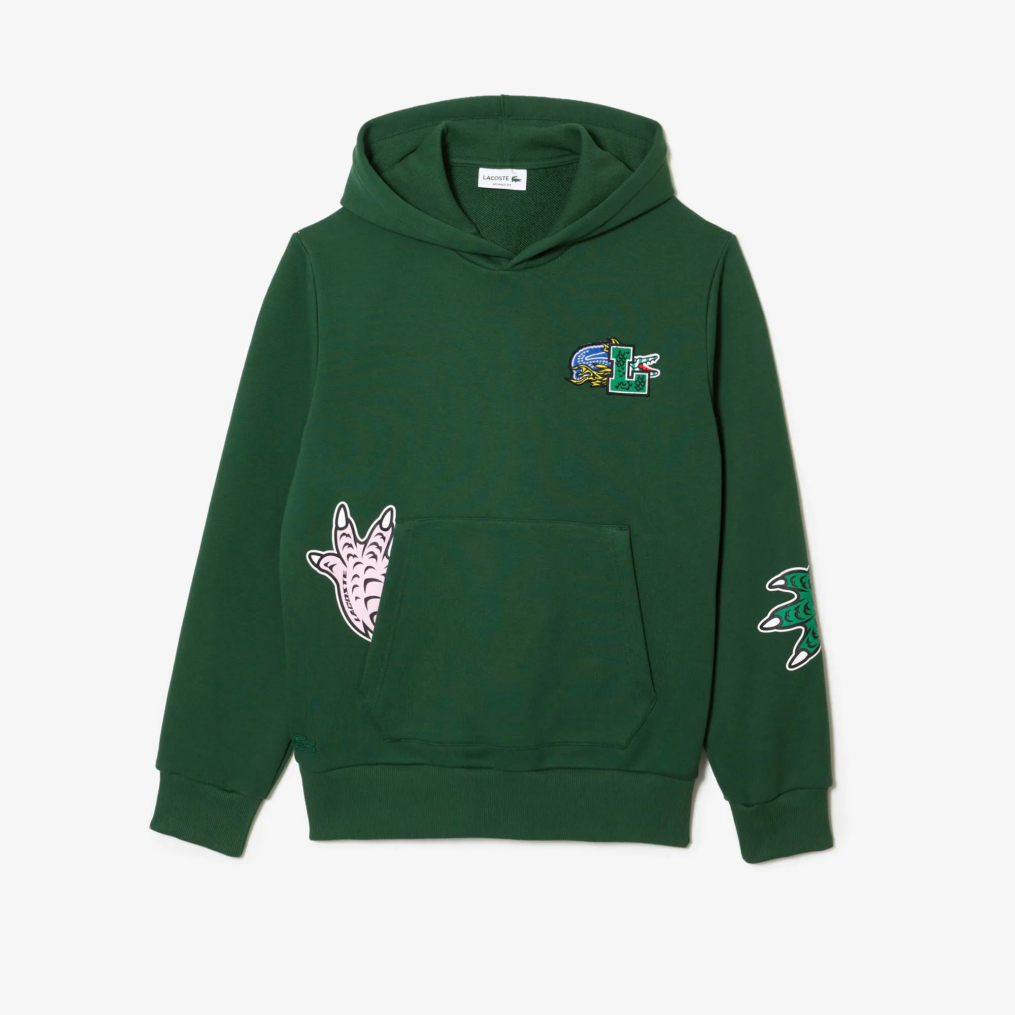 Lacoste Sweatshirt à capuche homme Lacoste Holiday avec imprimés effet BD. 2