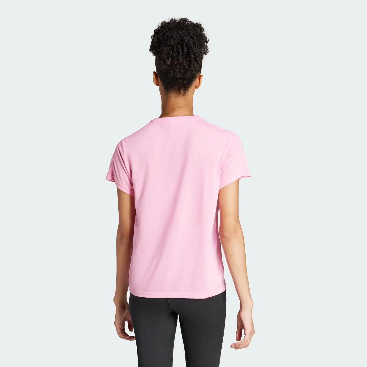 Adidas AEROREADY Train Essentials Minimal Branding Crewneck Tee. 3