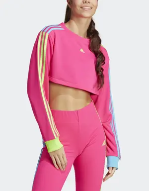 Adidas Sportswear Kidcore Cropped Sweatshirt