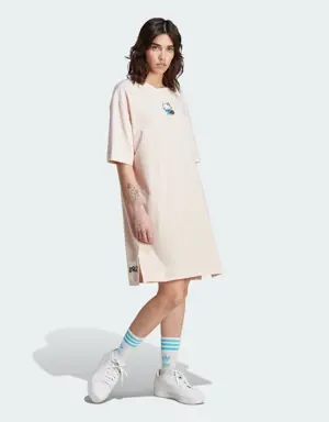 Vestido tipo Playera adidas Originals x Hello Kitty