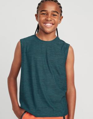 Old Navy Breathe ON Performance Tank Top for Boys blue