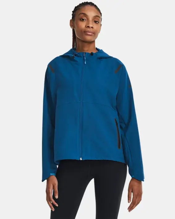 Under Armour Women's UA Unstoppable Hooded Jacket. 1