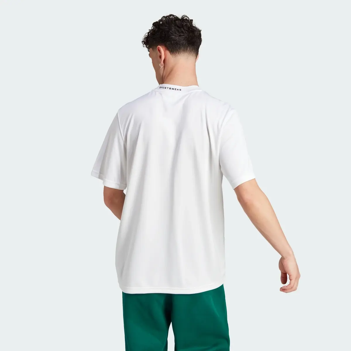 Adidas T-shirt com Costas em Rede. 3