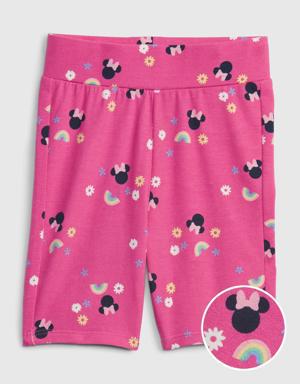 babyGap &#124 Disney Organic Cotton Mix and Match Minnie Mouse Bike Shorts pink