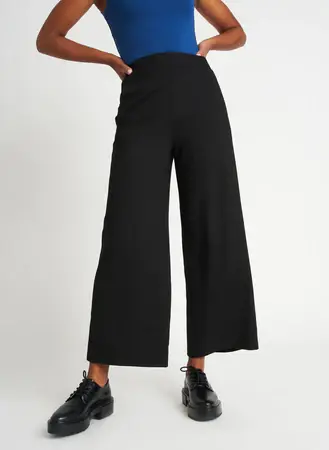 Kit And Ace Serenity Double Knit Wide Leg Pants. 1