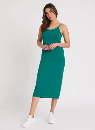 Kit And Ace Banyan Ribbed Dress. 1