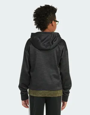 Long Sleeve Game and Go Mélange Pullover Hoodie