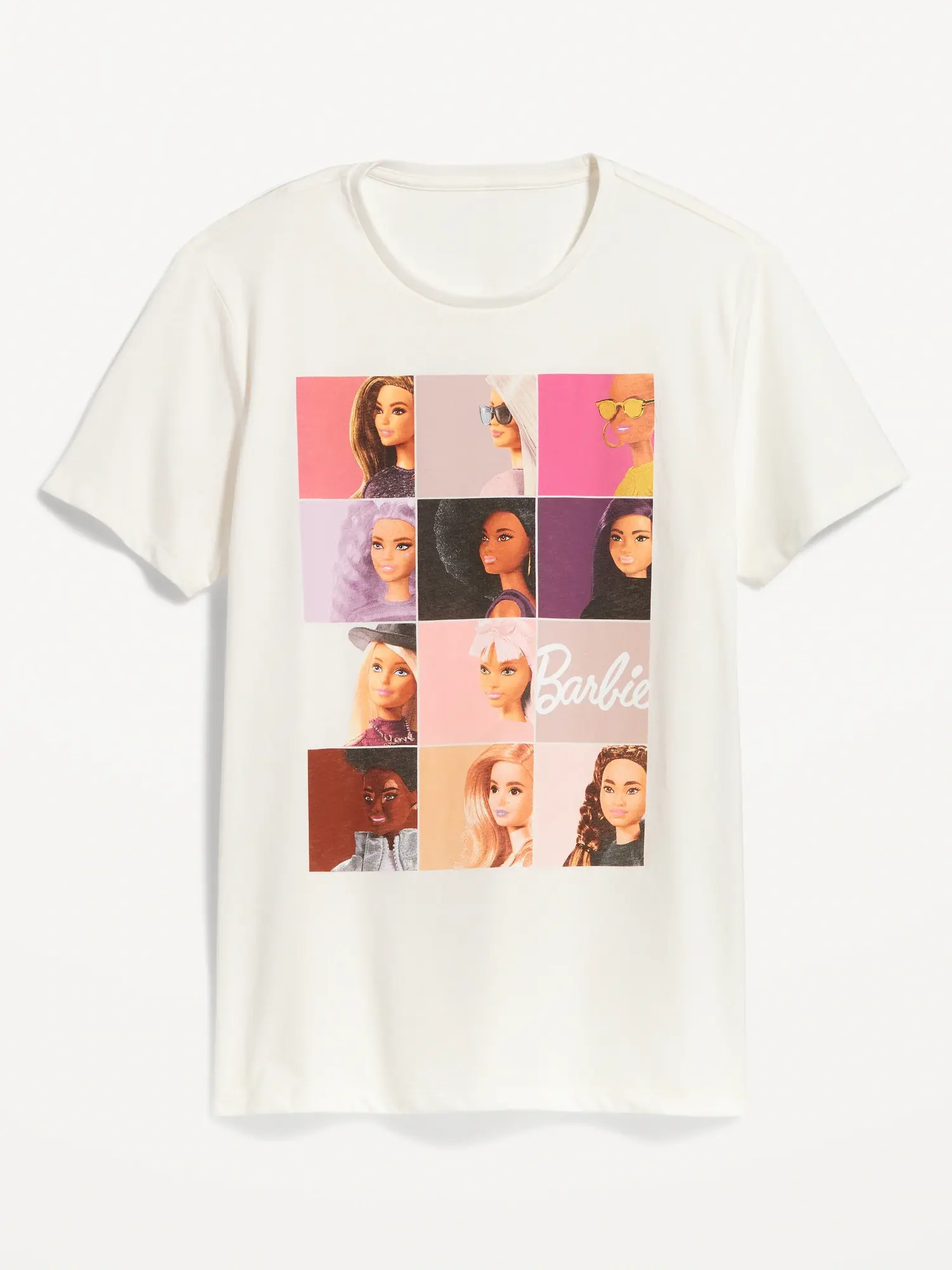 Old Navy Barbie™ Gender-Neutral T-Shirt for Adults white. 1