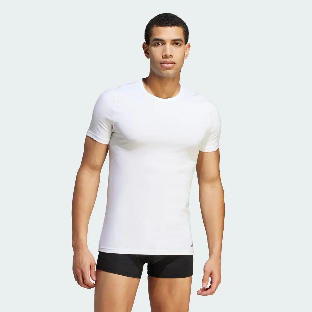 Adidas Active Flex Cotton Crewneck Shirt Underwear. 2