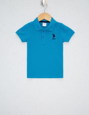 Erkek Çocuk Kobalt Mavisi T-Shirt Basic