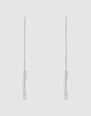 Link to Love chain earrings with 'Gucci' bar