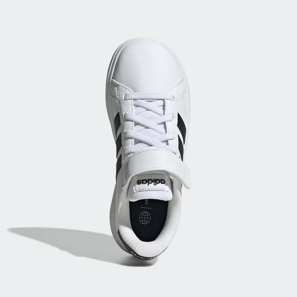 Adidas Grand Court Court Elastic Lace and Top Strap Schuh. 3