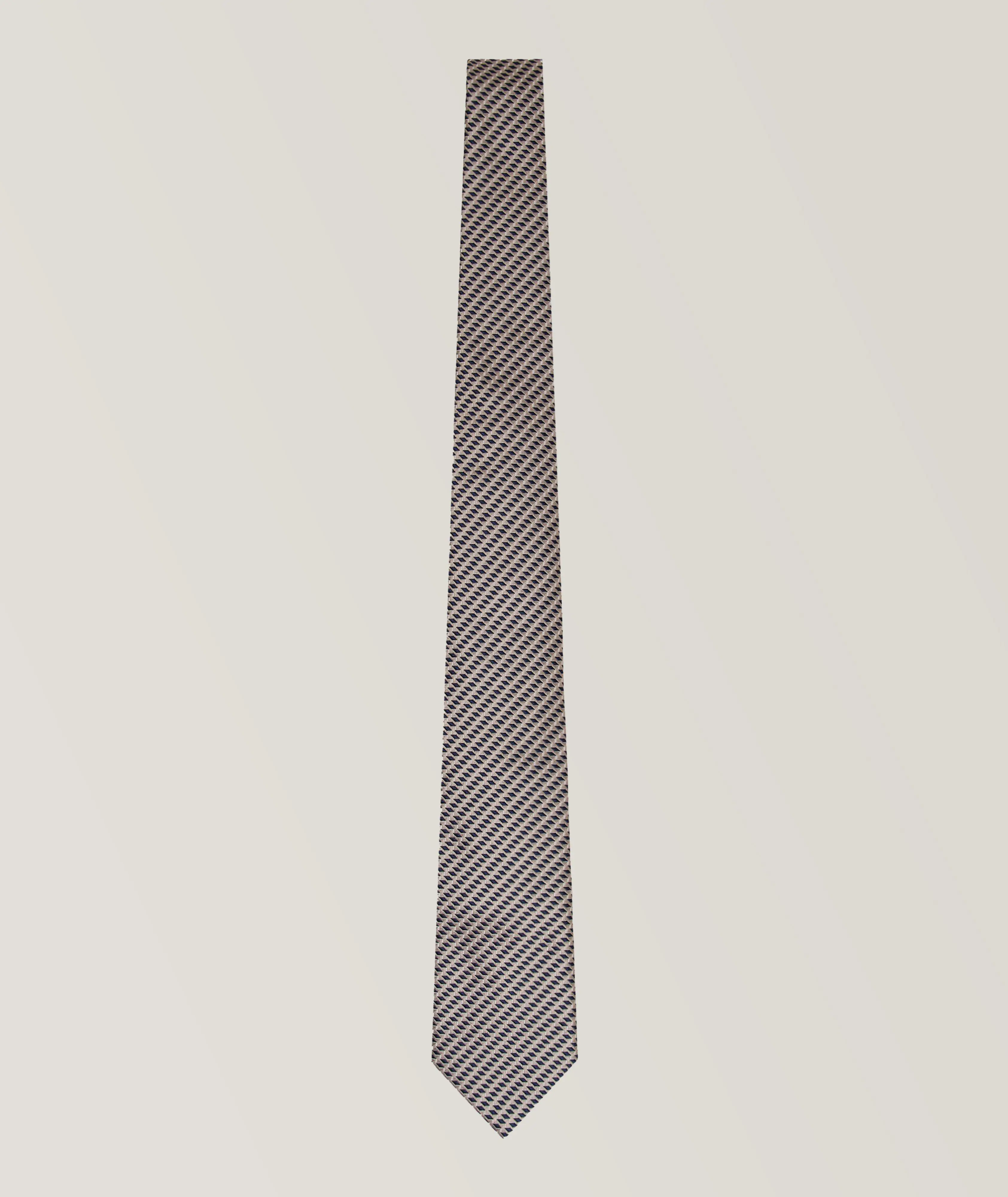 Harry Rosen Jacquard Silk Tie. 1