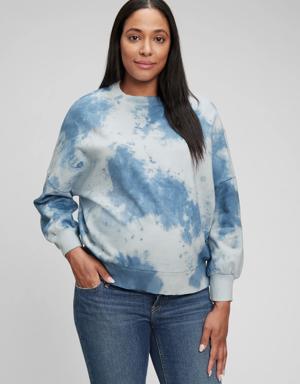 Maternity Crewneck Sweatshirt blue