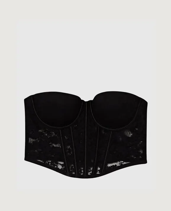 La Senza Lightly Lined Strapless Bra Top. 3