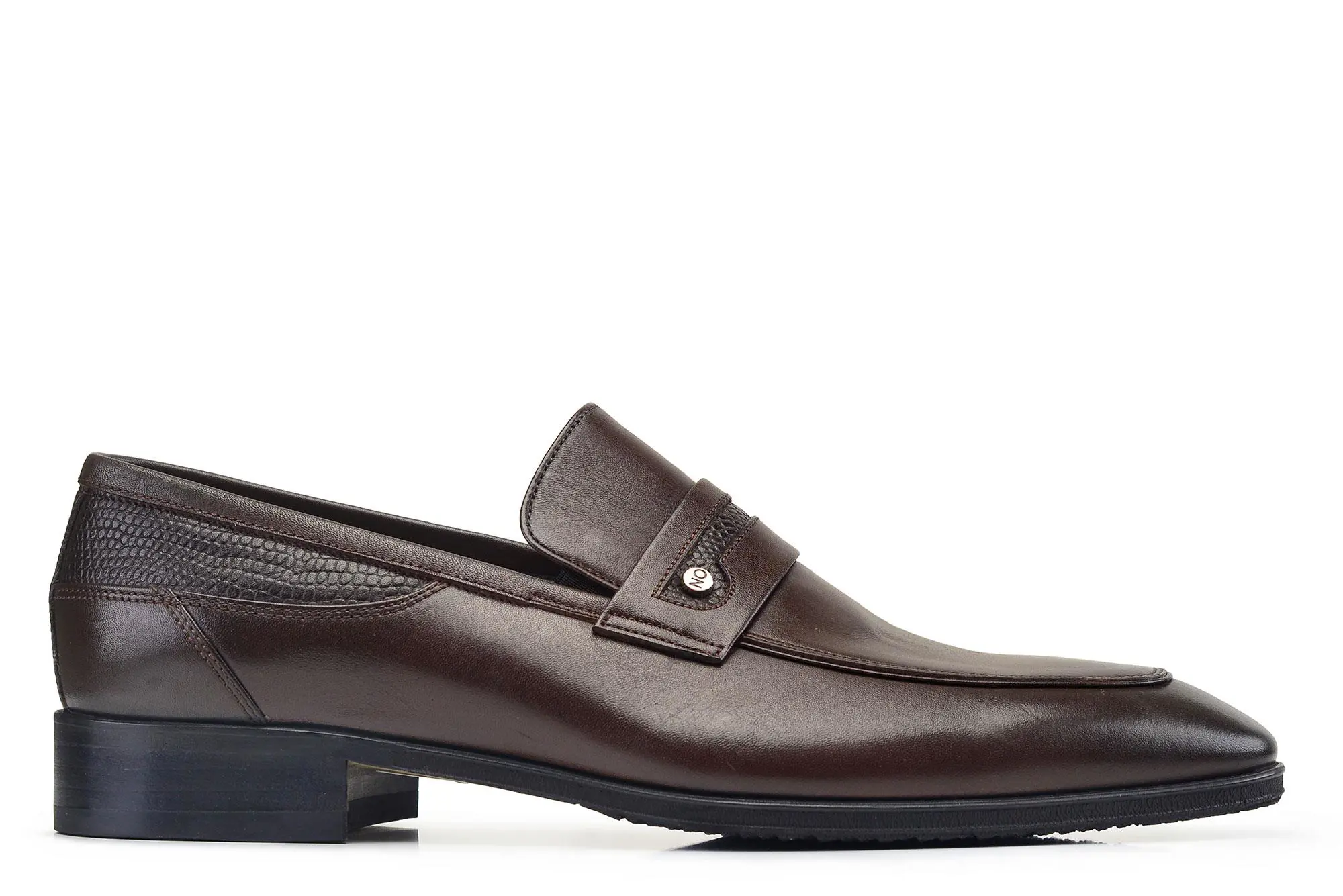 Nevzat Onay Kahverengi Klasik Loafer Kışlık Erkek Ayakkabı -68852-. 1