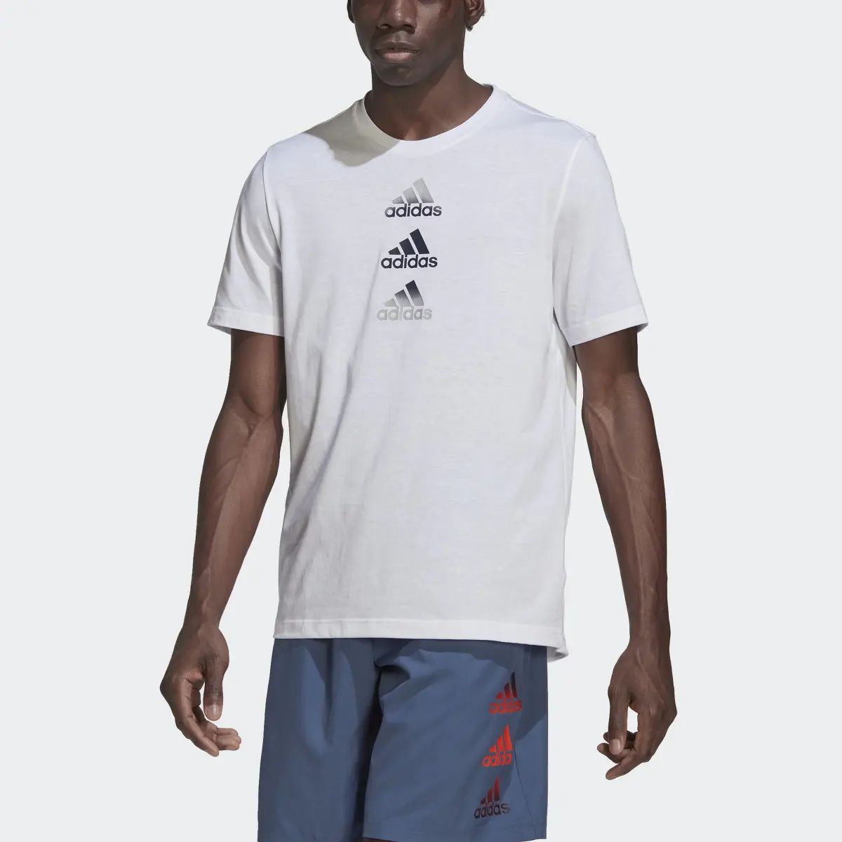 Adidas T-shirt Designed to Move. 1