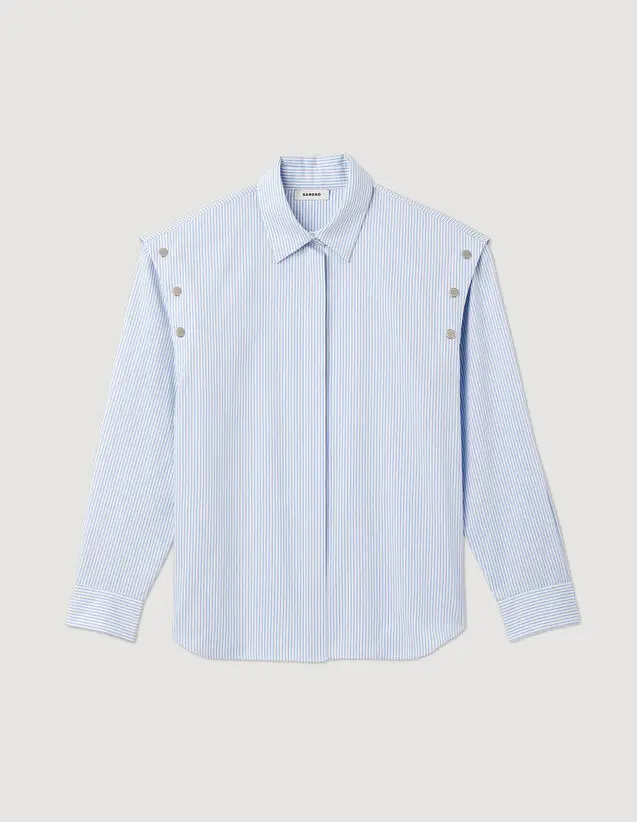 Sandro Shirt with detachable sleeves Login to add to Wish list. 2