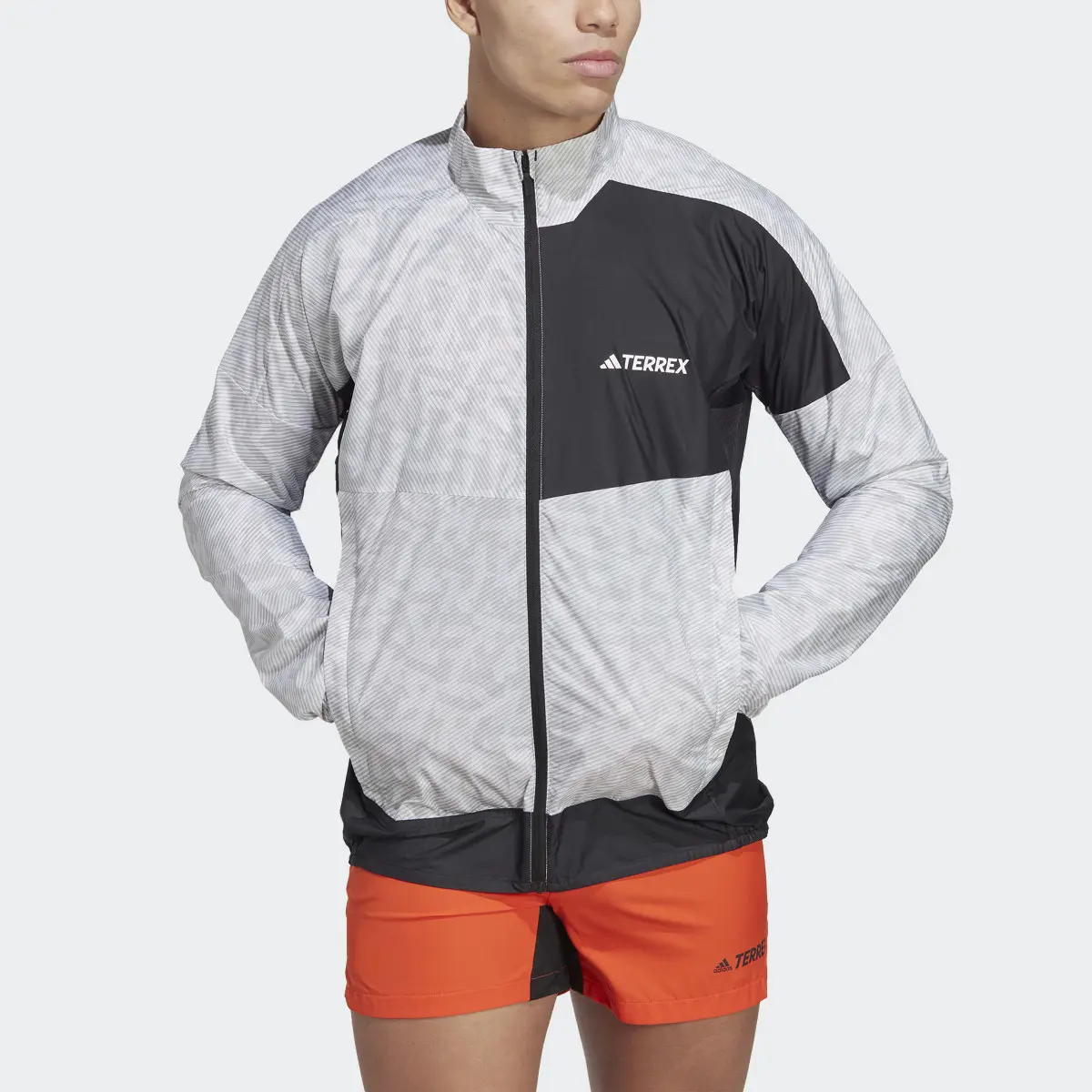 Adidas Terrex Trail Running Wind Jacket. 1