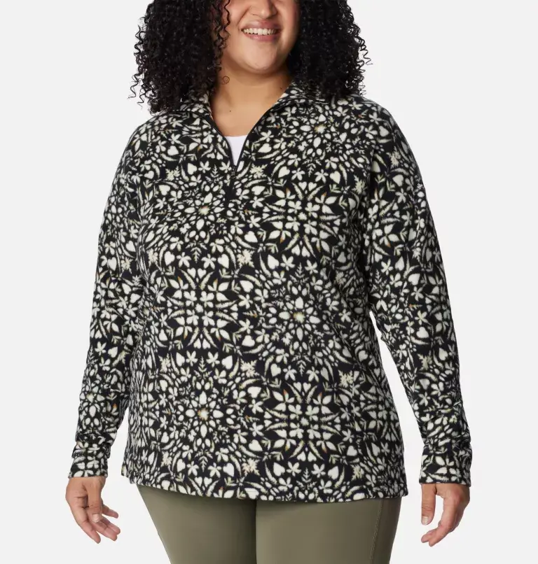 Columbia Women’s Glacial™ IV Print Half Zip Pullover - Plus Size. 2