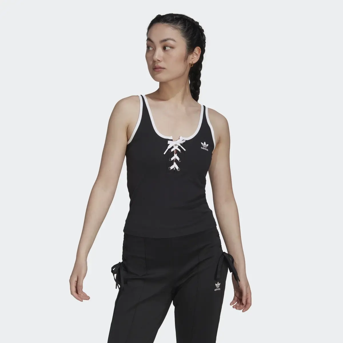 Adidas Always Original Laced Tank Top. 2