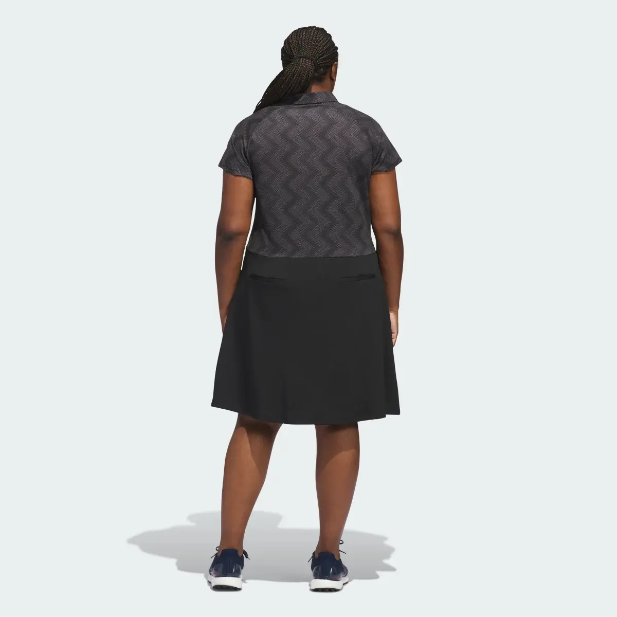 Adidas Ultimate365 Short Sleeve Dress (Plus Size). 3