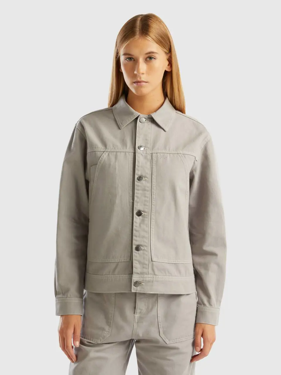 Benetton cotton canvas jacket. 1