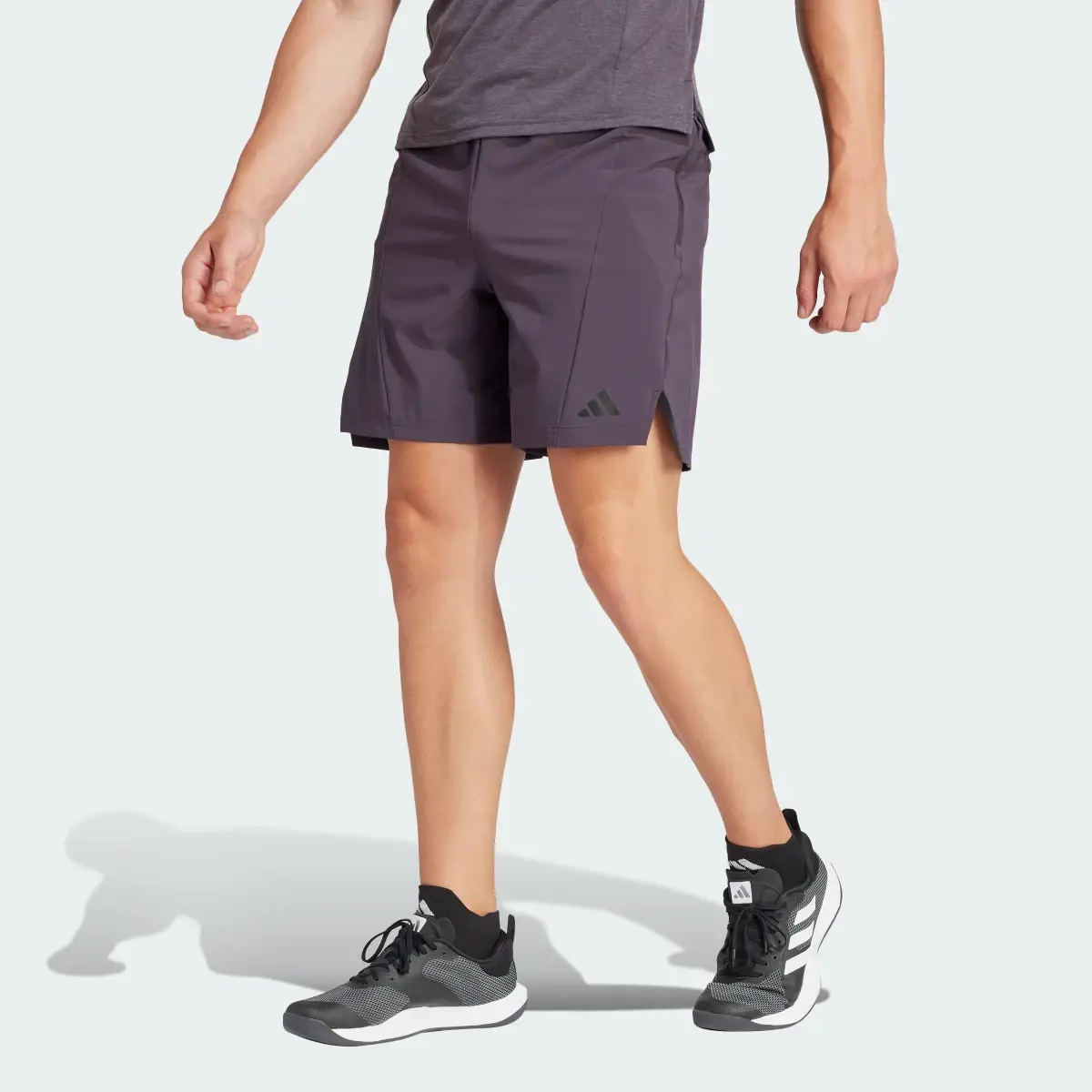 Adidas Designed for Training Workout Shorts. 1