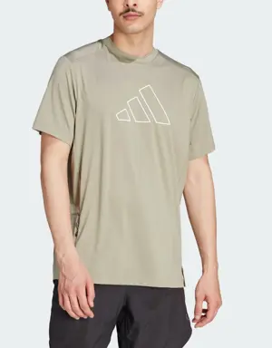 Adidas Train Icons Big Logo Training Tee