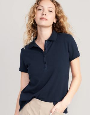 Uniform Pique Polo blue