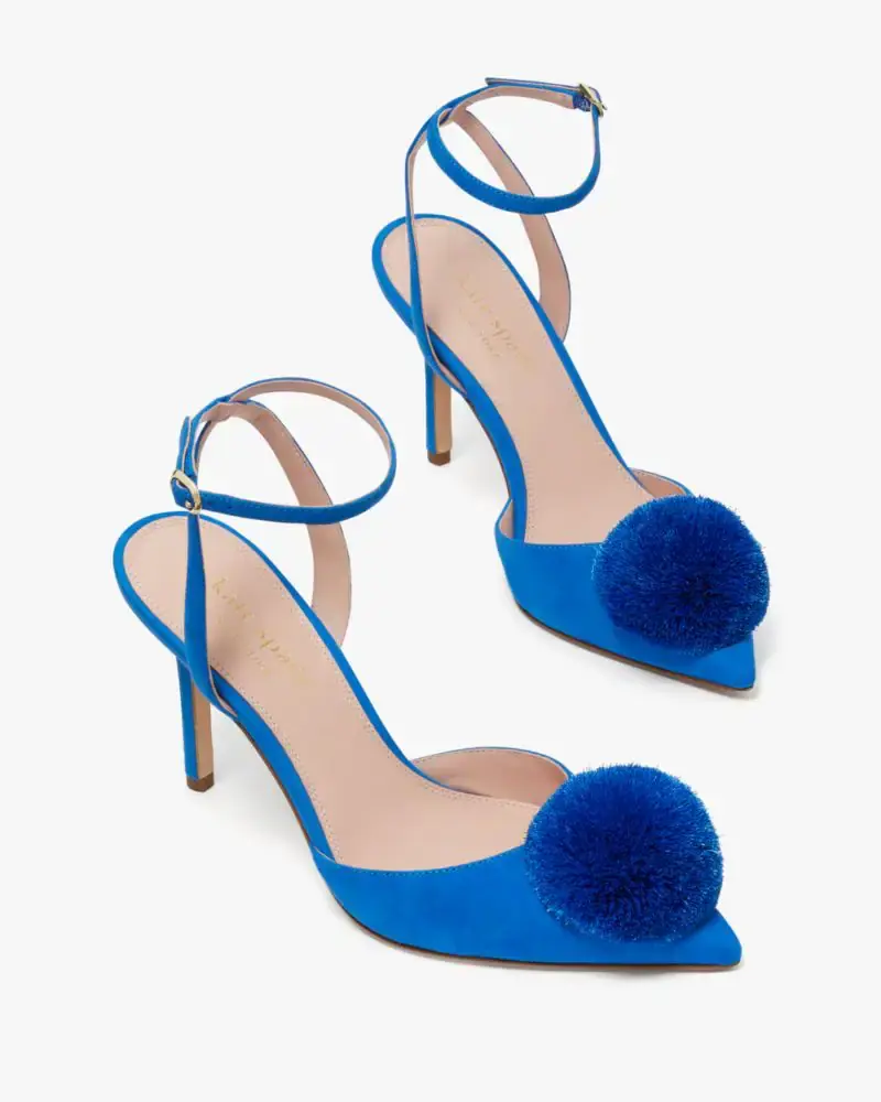 Kate Spade Amour Pom Pumps. 2