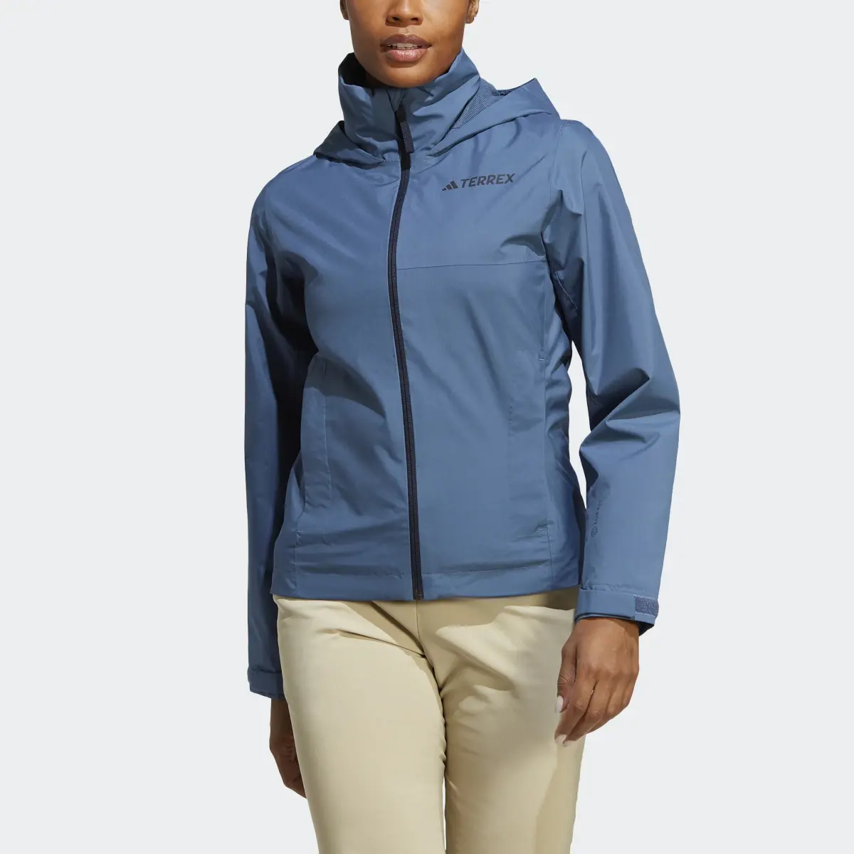 Adidas Terrex Multi RAIN.RDY 2-Layer Rain Jacket. 1