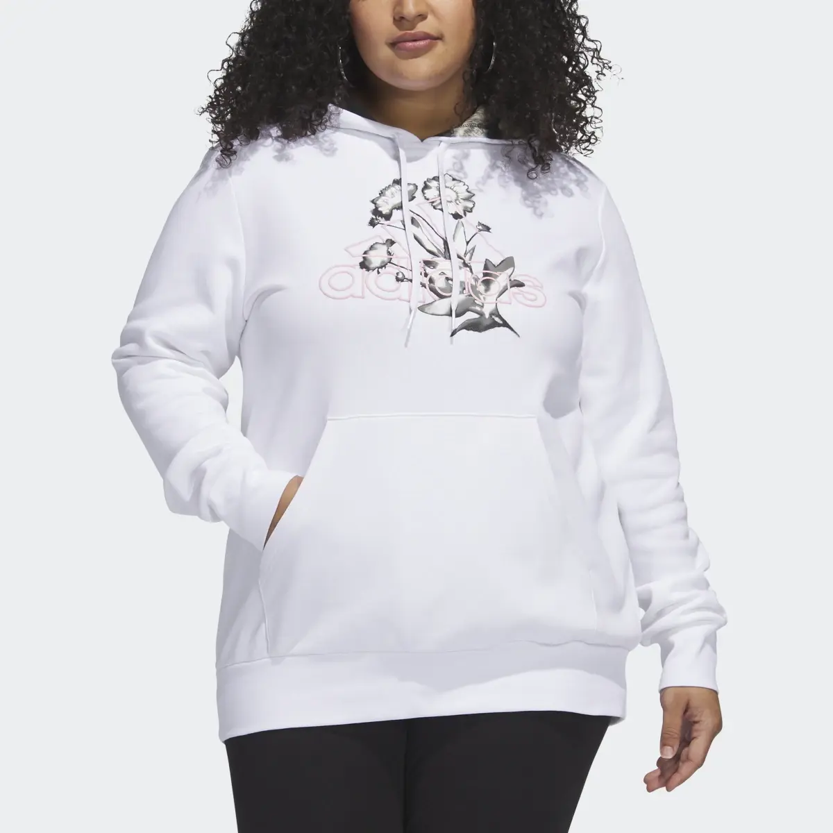 Adidas Bloom Hoodie (Plus Size). 1