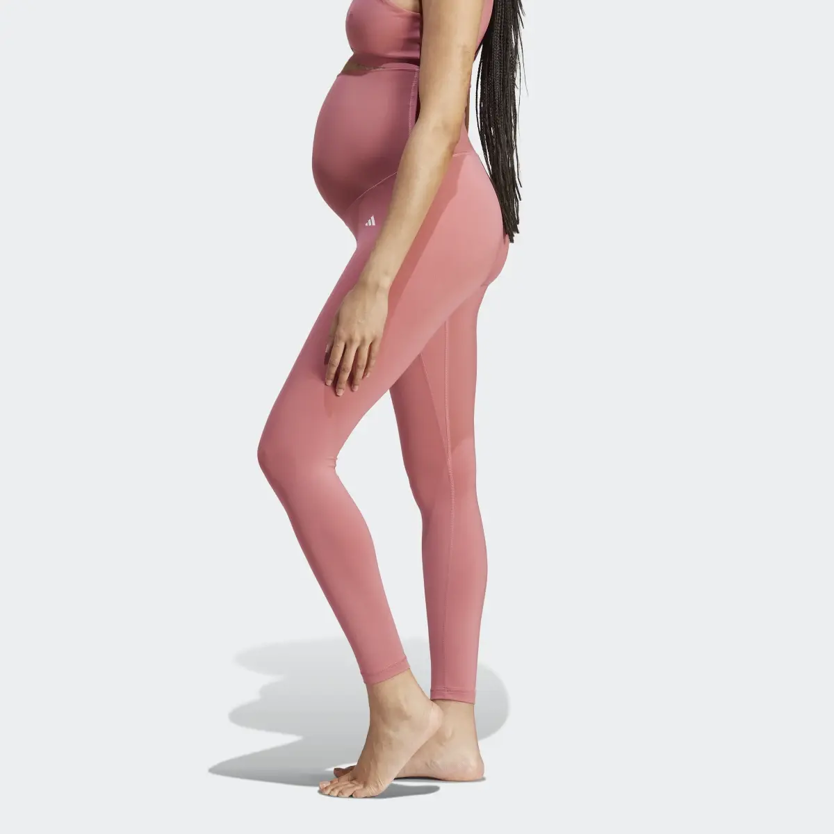 Adidas Leggings 7/8 da yoga (Maternity). 2