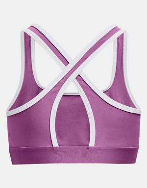 Girls' UA Crossback Graphic Sports Bra