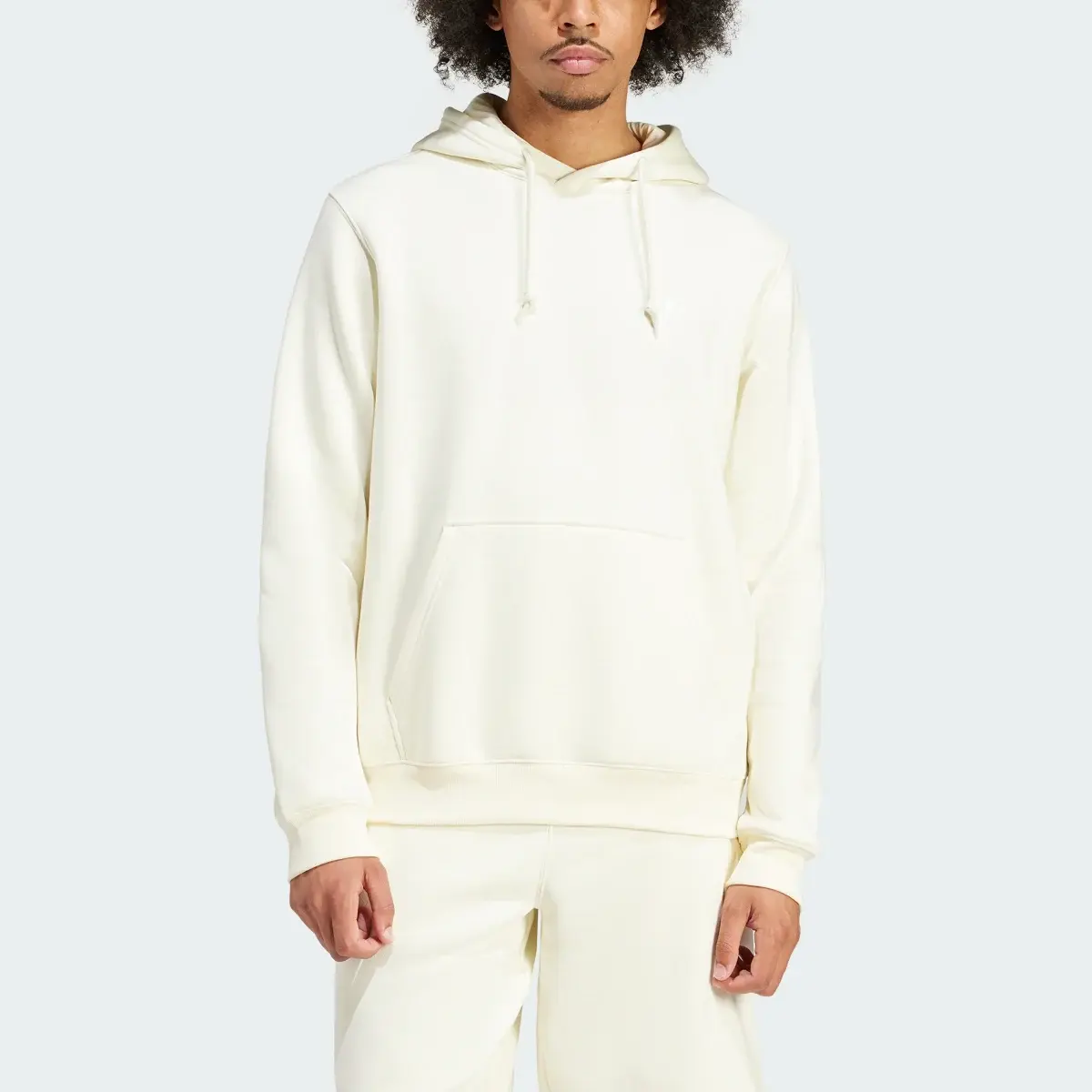 Adidas Trefoil Essentials Hoodie. 1