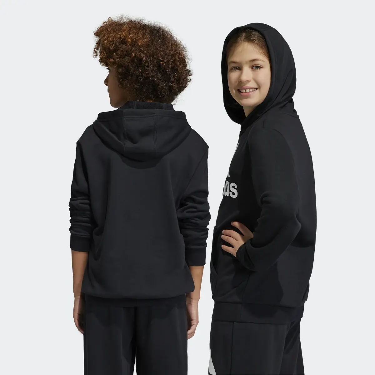 Adidas Essentials Big Logo Hoodie. 2