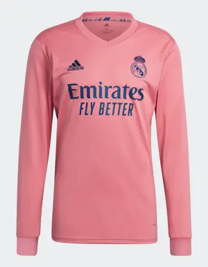 Real Madrid 20/21 Long Sleeve Away Jersey